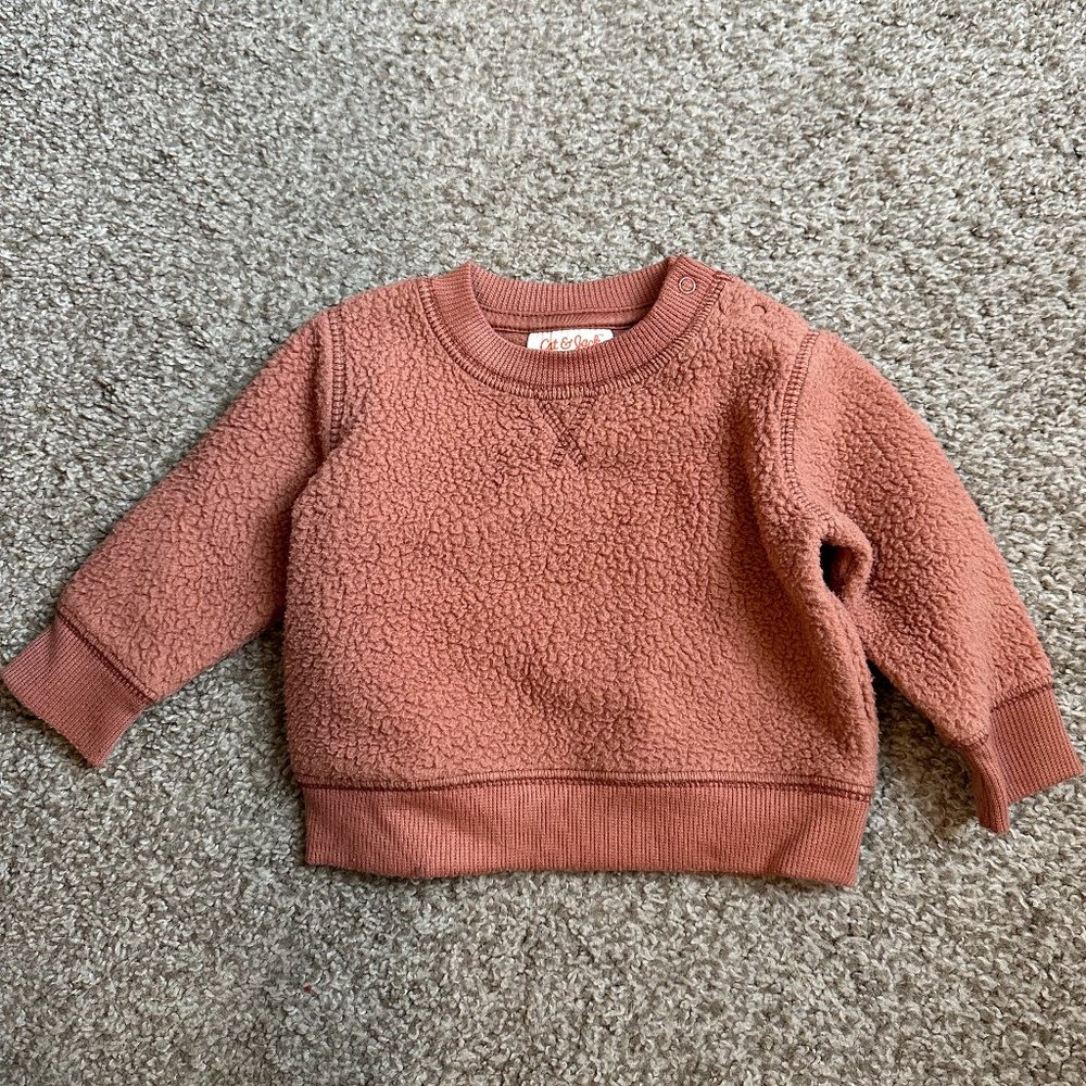3M Cat & Jack Pink Sweatshirt